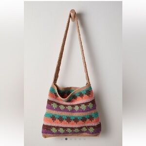 NWT Free People Momento crochet bag